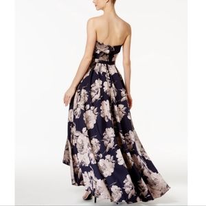 Gown Strapless High-low Dress 